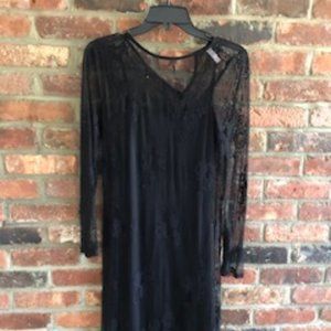 BLACK LACE DRESS NWOT